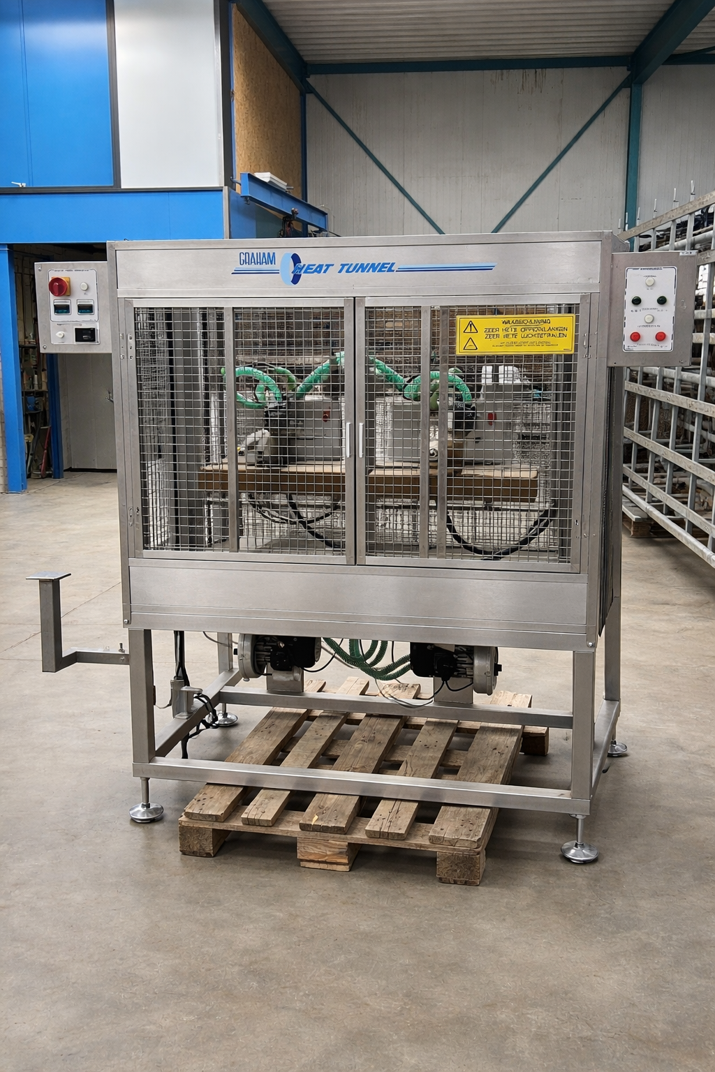 Hetelucht tunnel gebruikt 