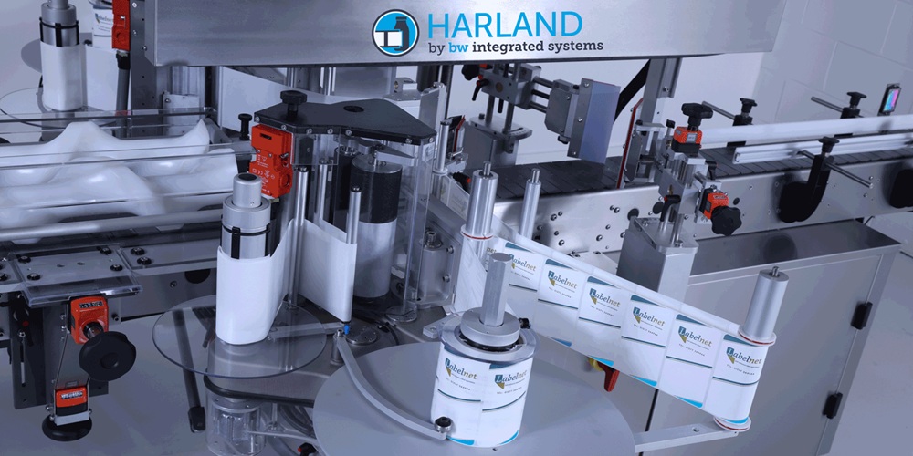 Harland etiketteermachines